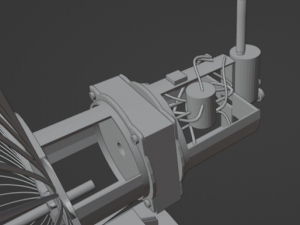 Pedestal Fan-Ventilador 3D Model