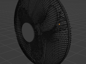 Pedestal Fan-Ventilador 3D Model