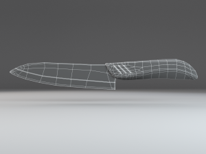 kitchen khife 3D 模型