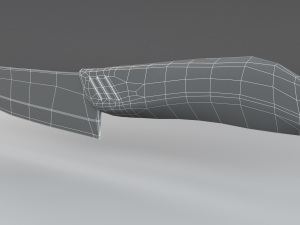 kitchen khife 3D 模型
