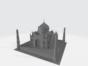 taj mahal 3D Print Model