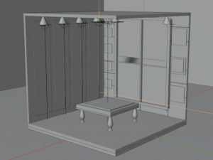 interior living room 3D Model