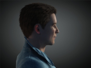 rigged - men Model 3D