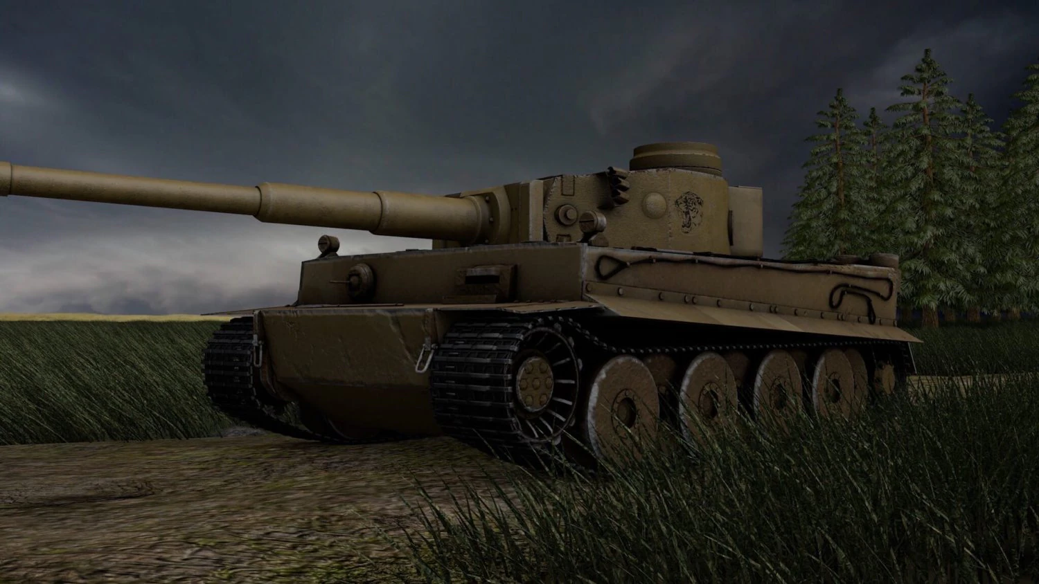 tank tiger i high poly model 3D Model .c4d .max .obj .3ds .fbx .stl .blend