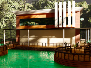 starbucks shop 3D Model