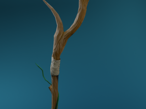 druidic staff Modelo 3D