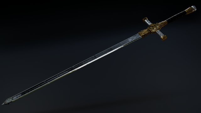 rune sword Modelo 3D .c4d .max .obj .3ds .fbx .stl .blend