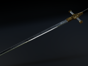 rune sword Modèle 3D