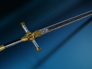 rune sword Modelo 3D