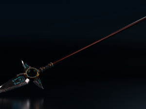 rune spear 3D Model