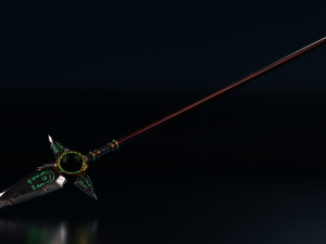 rune spear 3D Model