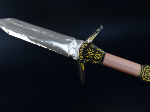set of daggers 3D Model