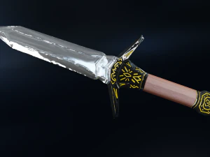 set of daggers 3D Model