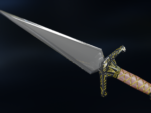 set of daggers 3D Model