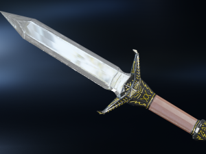 set of daggers 3D Model