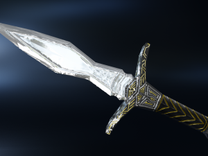 set of daggers 3D Model