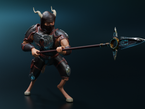 satyr-spearman Modèle 3D