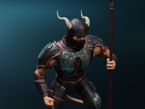 satyr-spearman Model 3D