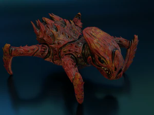 monstro inseto Modelo 3D
