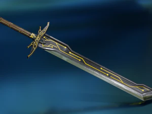 sword two-hander 3D Model