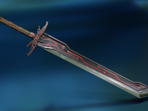 sword two-hander 3Dモデル