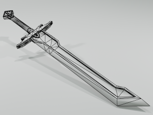 sword two-hander 3Dモデル