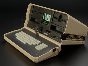 der Osborne 1 3D Modell