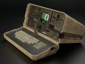 the osborne 1 3D 模型