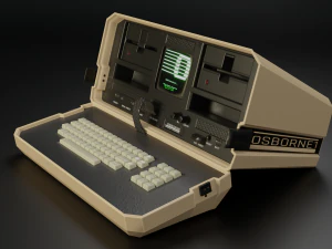 the osborne 1 3D Model