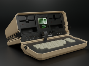 the osborne 1 3D 模型
