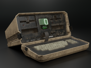 the osborne 1 3D 模型