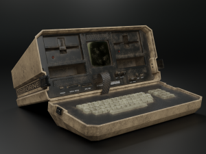 the osborne 1 3D 模型