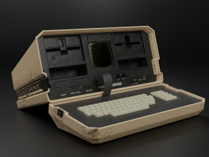 the osborne 1 3D 模型