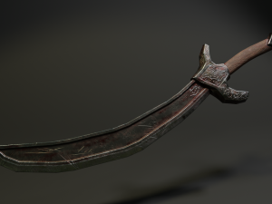 pack two-handed swords 3D मॉडल