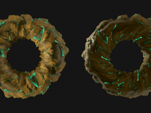 stylized rock6 pbr texture CG テクスチャ