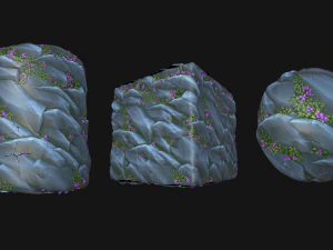 gestileerde rock9 pbr-textuur CG Texturen