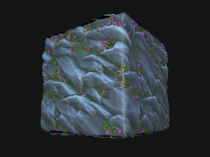 stylized rock9 pbr texture Texturas CG