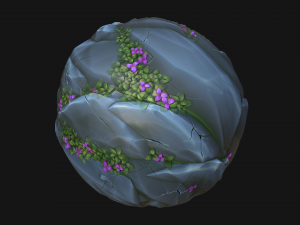 stylized rock9 pbr texture Texturas CG