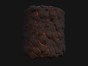 stylized lava pbr texture Tekstur CG