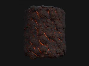 stylized lava pbr texture CG Textures