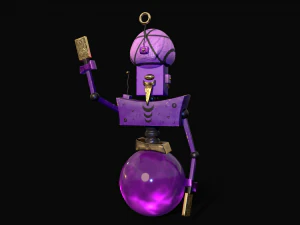 Rob&ocirc; Tar&oacute;logo Modelo 3D