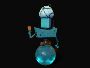 Tarologist Robot 3Dモデル