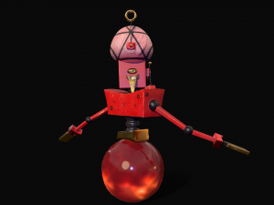 Tarologist Robot 3Dモデル
