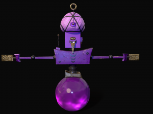 Tarologist Robot 3Dモデル