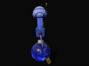Tarologist Robot 3Dモデル