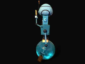 Tarologist Robot 3Dモデル