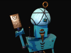 Tarologist Robot 3Dモデル
