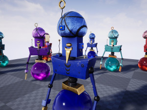 Tarologist Robot 3Dモデル