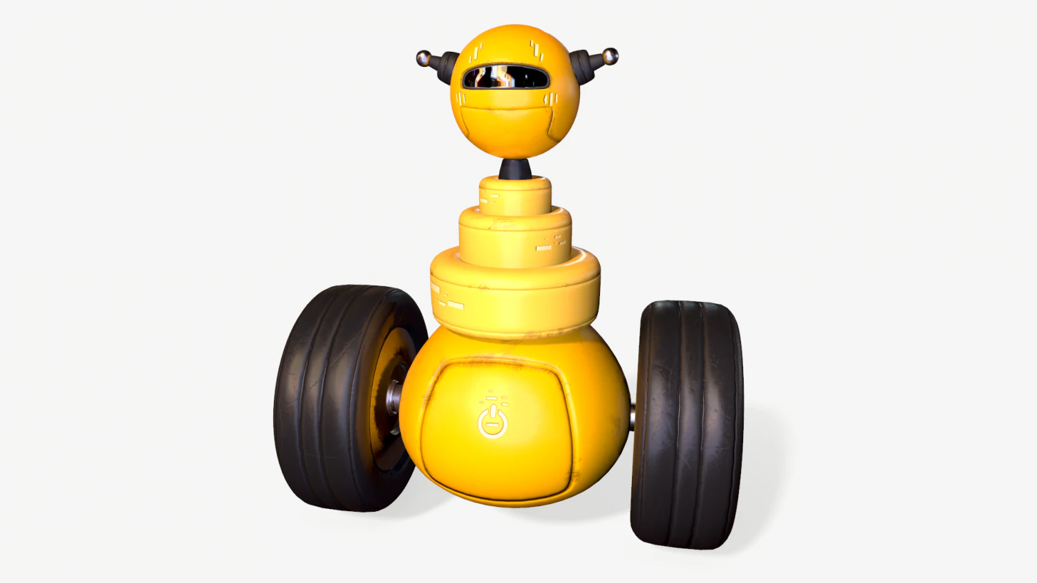 Simpatico robot operaio Modello 3D .c4d .max .obj .3ds .fbx .stl .blend 