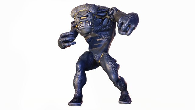 Troll Modelo 3D .c4d .max .obj .3ds .fbx .stl .blend 